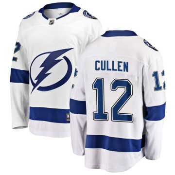 Fanatics Branded Tampa Bay Lightning Men's John Cullen Breakaway White Away NHL Jersey