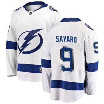 Fanatics Branded Tampa Bay Lightning Men's Denis Savard Breakaway White Away NHL Jersey