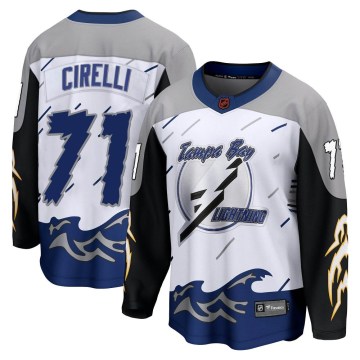 Fanatics Branded Tampa Bay Lightning Youth Anthony Cirelli Breakaway White Special Edition 2.0 NHL Jersey