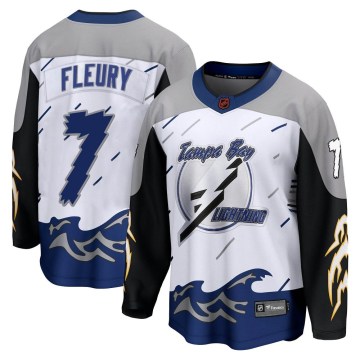 Fanatics Branded Tampa Bay Lightning Youth Haydn Fleury Breakaway White Special Edition 2.0 NHL Jersey