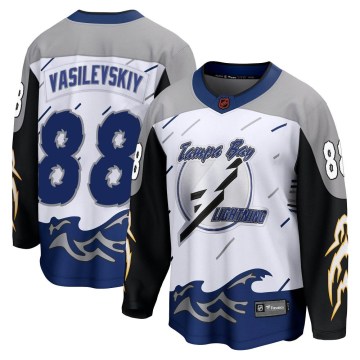 Fanatics Branded Tampa Bay Lightning Youth Andrei Vasilevskiy Breakaway White Special Edition 2.0 NHL Jersey