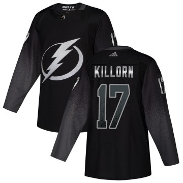 Adidas Tampa Bay Lightning Youth Alex Killorn Authentic Black Alternate NHL Jersey