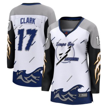 Fanatics Branded Tampa Bay Lightning Women's Wendel Clark Breakaway White Special Edition 2.0 NHL Jersey