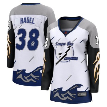 Fanatics Branded Tampa Bay Lightning Women's Brandon Hagel Breakaway White Special Edition 2.0 NHL Jersey