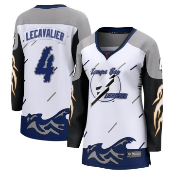 Fanatics Branded Tampa Bay Lightning Women's Vincent Lecavalier Breakaway White Special Edition 2.0 NHL Jersey
