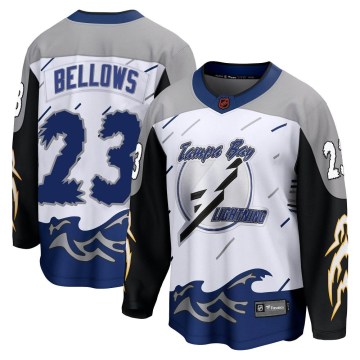 Fanatics Branded Tampa Bay Lightning Men's Brian Bellows Breakaway White Special Edition 2.0 NHL Jersey