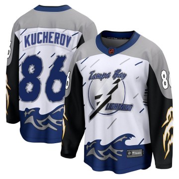 Fanatics Branded Tampa Bay Lightning Men's Nikita Kucherov Breakaway White Special Edition 2.0 NHL Jersey