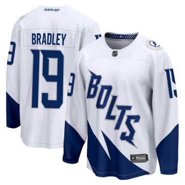 Fanatics Branded Tampa Bay Lightning Men's Brian Bradley Breakaway White 2022 Stadium Series NHL Jersey