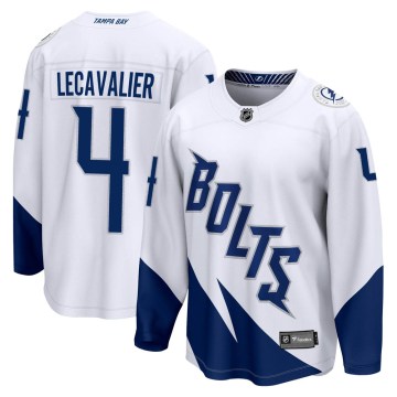Fanatics Branded Tampa Bay Lightning Youth Vincent Lecavalier Breakaway White 2022 Stadium Series NHL Jersey