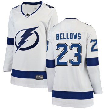 Fanatics Branded Tampa Bay Lightning Women's Brian Bellows Breakaway White Away NHL Jersey