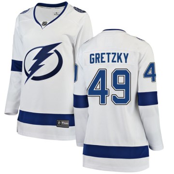 Fanatics Branded Tampa Bay Lightning Women's Brent Gretzky Breakaway White Away NHL Jersey