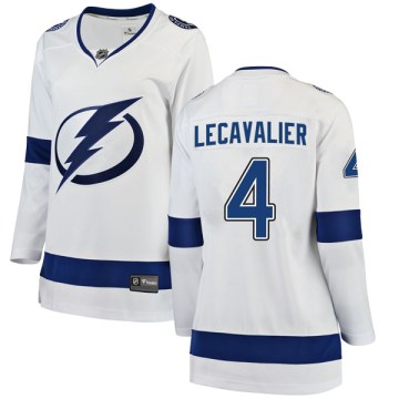 Fanatics Branded Tampa Bay Lightning Women's Vincent Lecavalier Breakaway White Away NHL Jersey