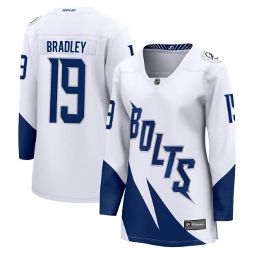Fanatics Branded Tampa Bay Lightning Women's Brian Bradley Breakaway White 2022 Stadium Series NHL Jersey